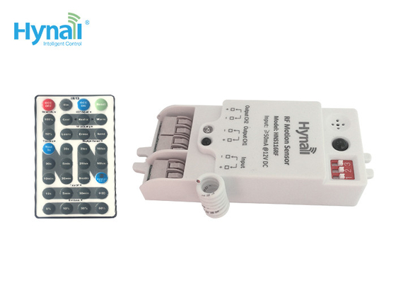 2 ช่องช่องความมืด RF 12v เครื่องตรวจจับไมโครเวฟ แบบไร้สาย HNS116RF