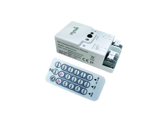 HNS211UV 120V Remote High Frequency Motion Sensor สําหรับ UVC Lamp การกําจัดเชื้อเวลา