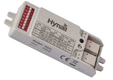 HNS105 12V เครื่องตรวจจับไมโครเวฟ IP20 8 Pin DIP Switch การตั้งค่าสําหรับระบบแสงอาทิตย์