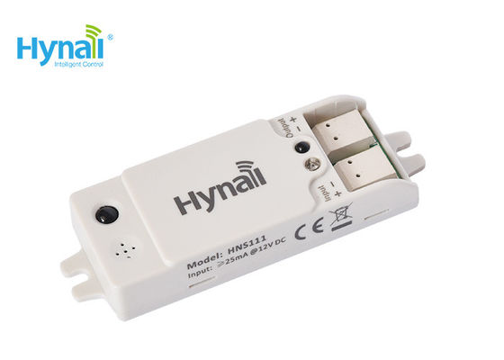 6m การติดตั้ง 0-10v การดับ 12v เครื่องตรวจจับไมโครเวฟ 25mA สําหรับแผ่น LED