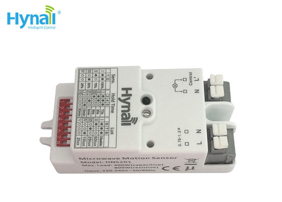 12m 400w AC Motion Sensor Switch DIP C Band เครื่องตรวจจับการเคลื่อนไหวไมโครเวฟ