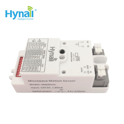 HNS201DC เปิดปิด 12v เครื่องตรวจจับไมโครเวฟ ติดต่อแห้ง