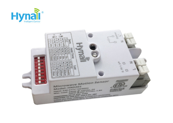 Lux Off 400W AC เครื่องสวิทช์เซ็นเซอร์การเคลื่อนไหว HNS201 โปรเซสเซอร์คู่